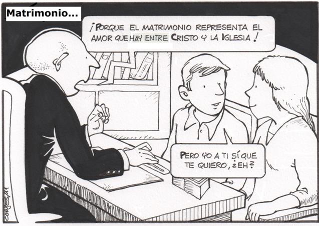 Viñeta blasfema en Religión Digital Viñeta blasfema en Religión Digital